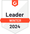 G2 Leader Winter 2024 award