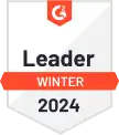 G2 Leader Winter 2024 award