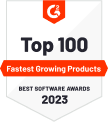 G2 Top 100 2023 award