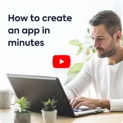 How to create an app in minutes