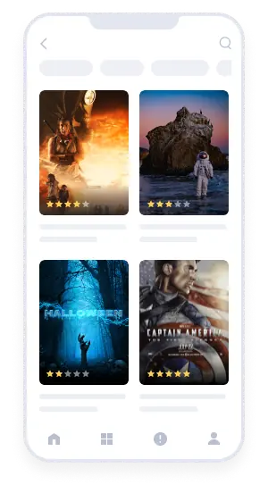 movie streaming mobile app