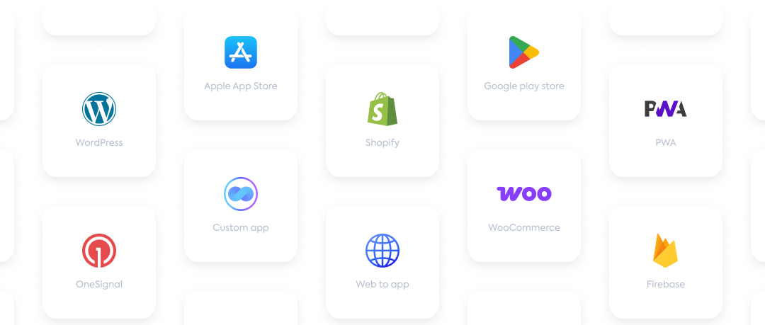 Build all kinds of mobile apps