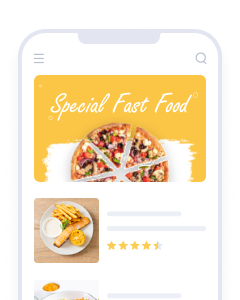 Restaurant mobile app builder
