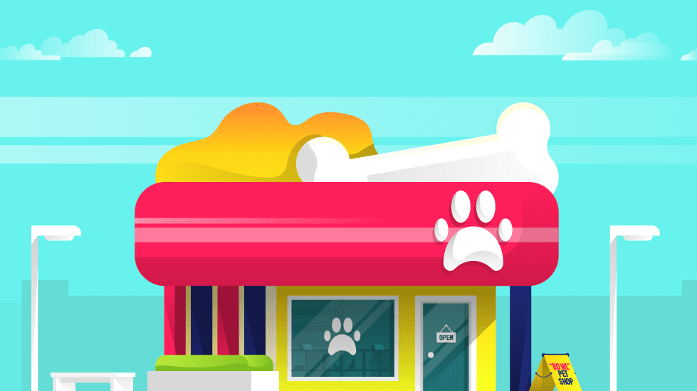 Build a pet store mobile app to allure animal lovers