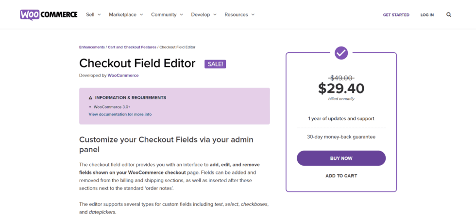 What is Checkout Field Editor