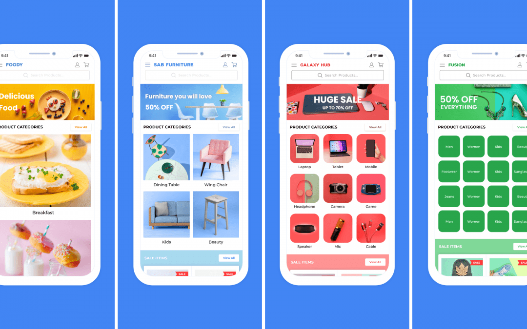 How to design the home screen of your WooCommerce app on AppMySite?