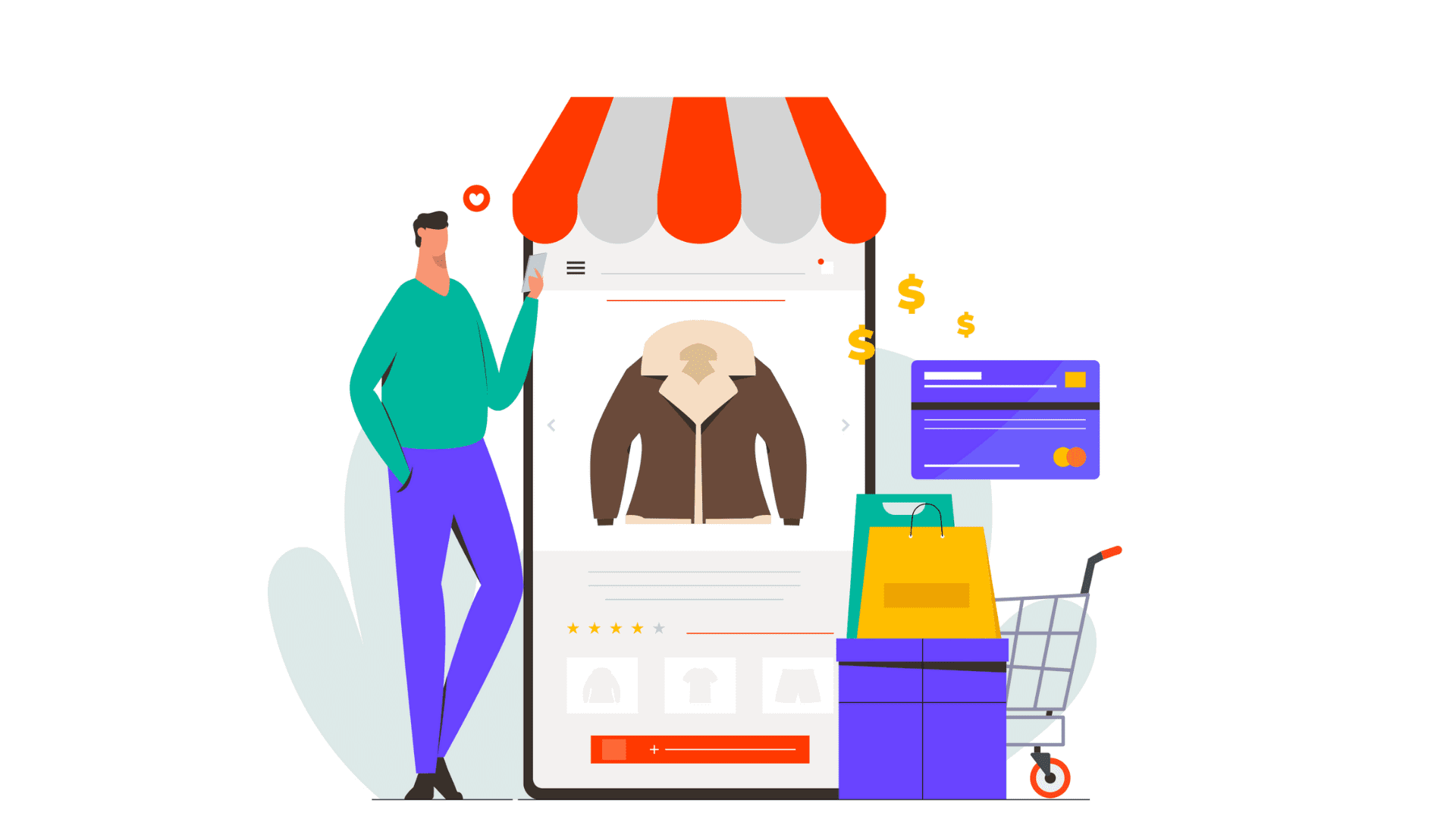 Build native shopping app