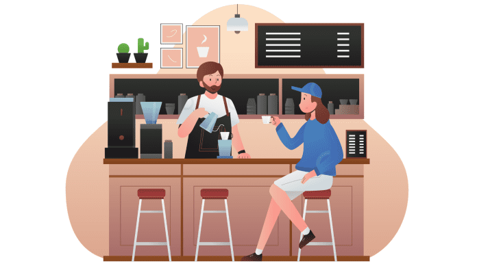 Café app to manage orders online