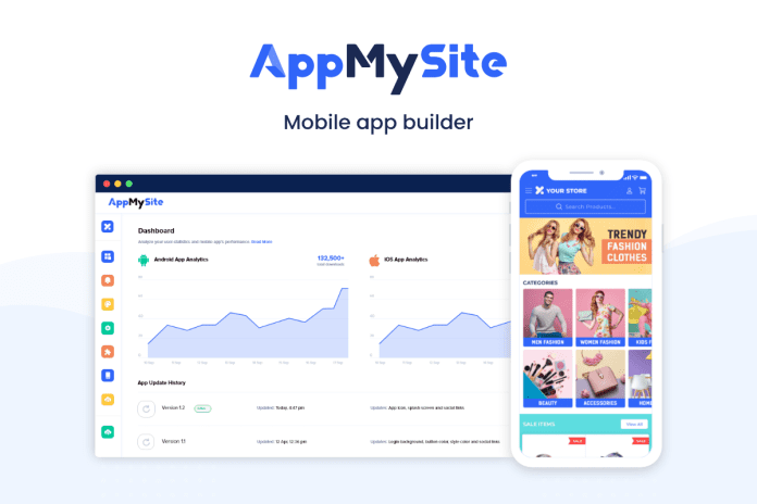 Build an app with AppMySite