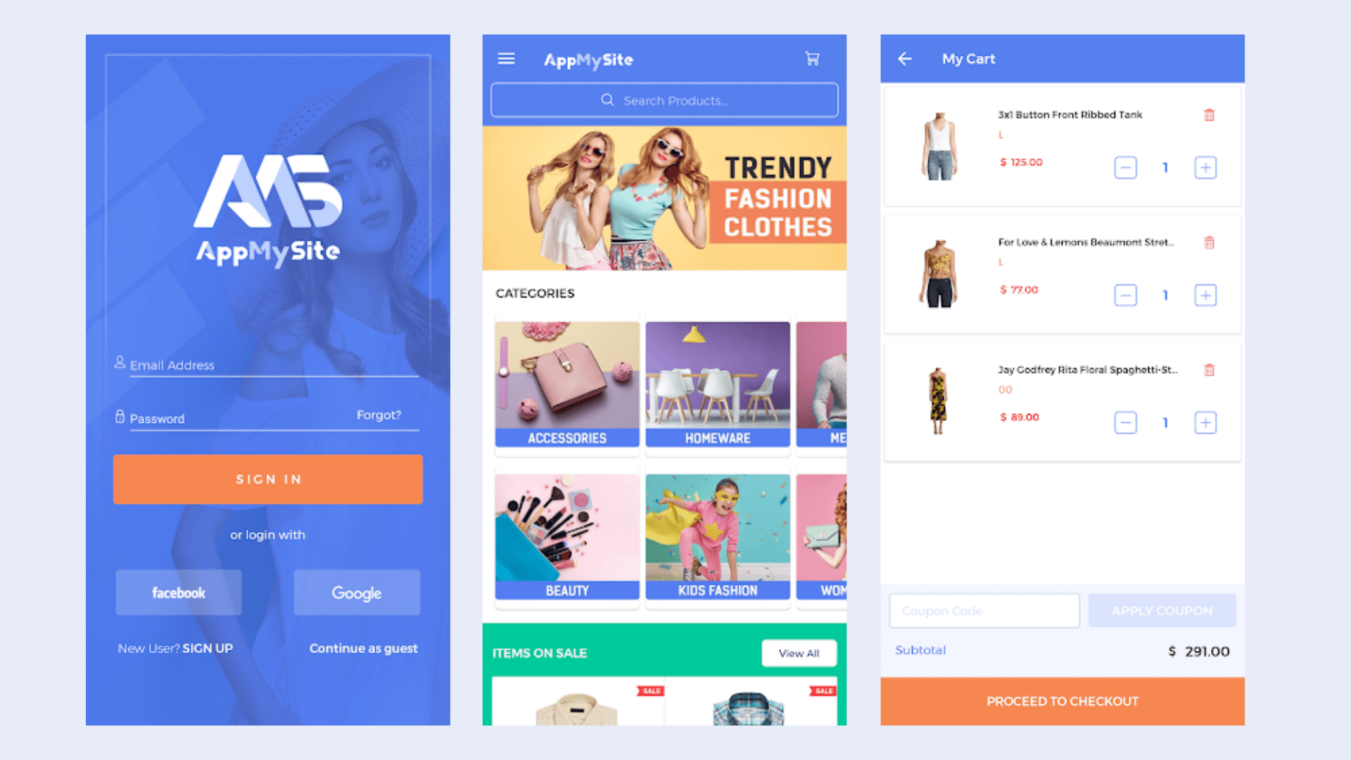 Creador de aplicaciones AppMySite