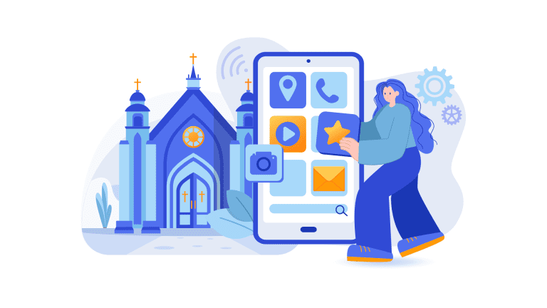 How to make interactive church apps using a WordPress website?
