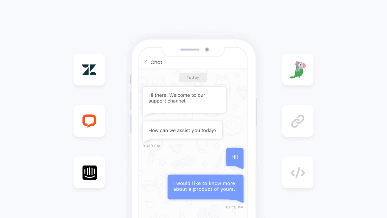 Chat with your app users, directly