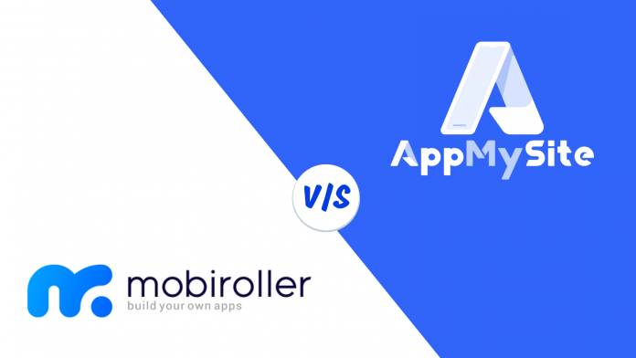 AppMySite vs Mobiroller
