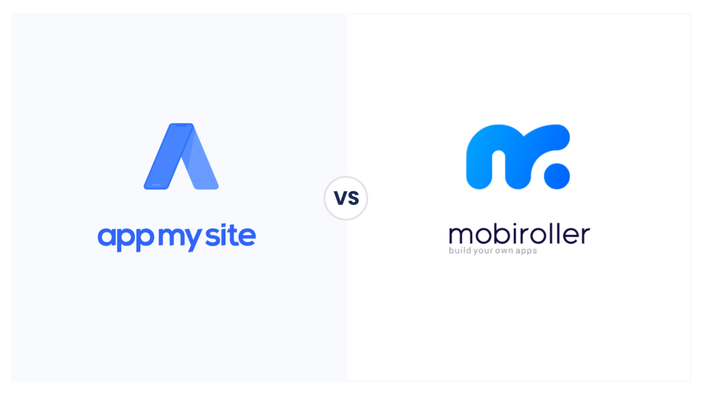 AppMySite frente a Mobiroller