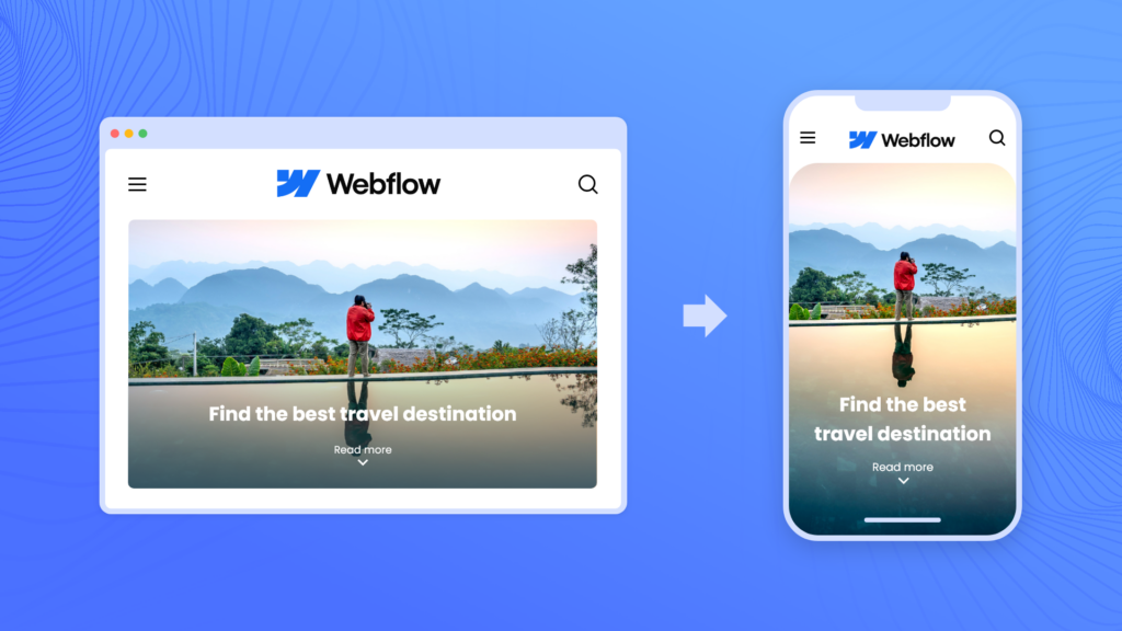 Convert Webflow to app