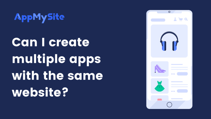 Can I create multiple apps with the same website_