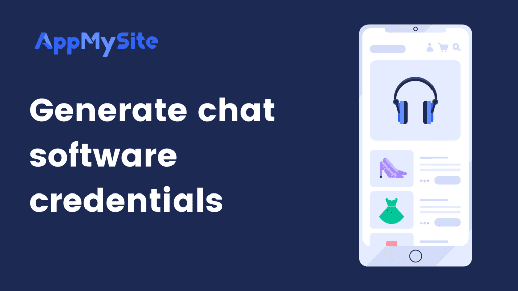 Generate chat software credentials